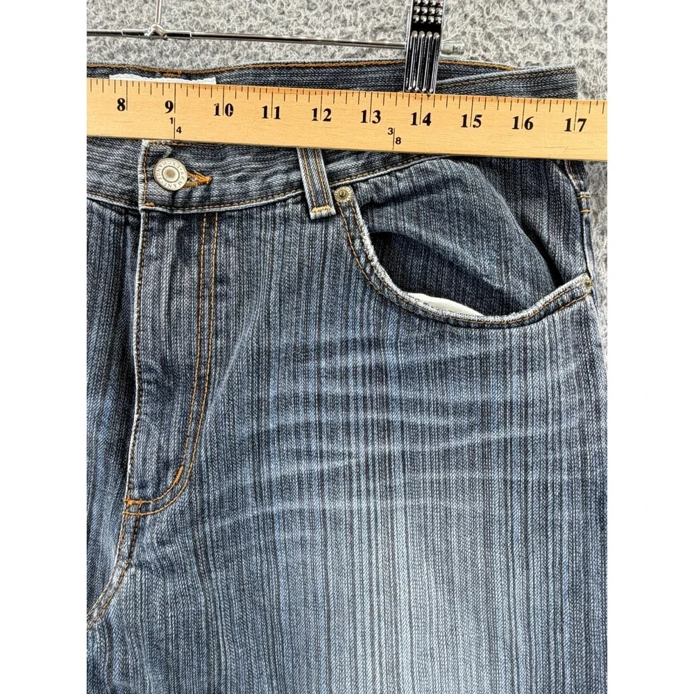 Armani Exchange J65 Easy Fit Jeans Mens 34x30 Blue Dark Wash Straight Leg USA
